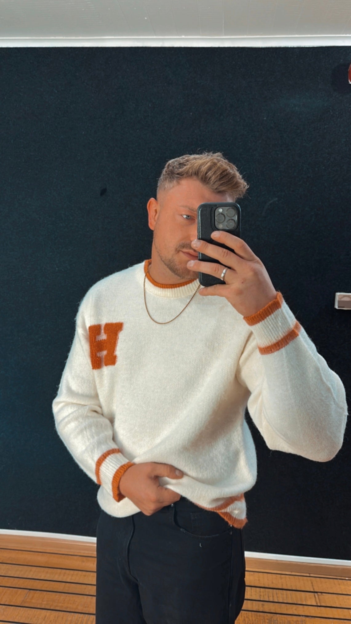 Pullover Wollweiß (H)