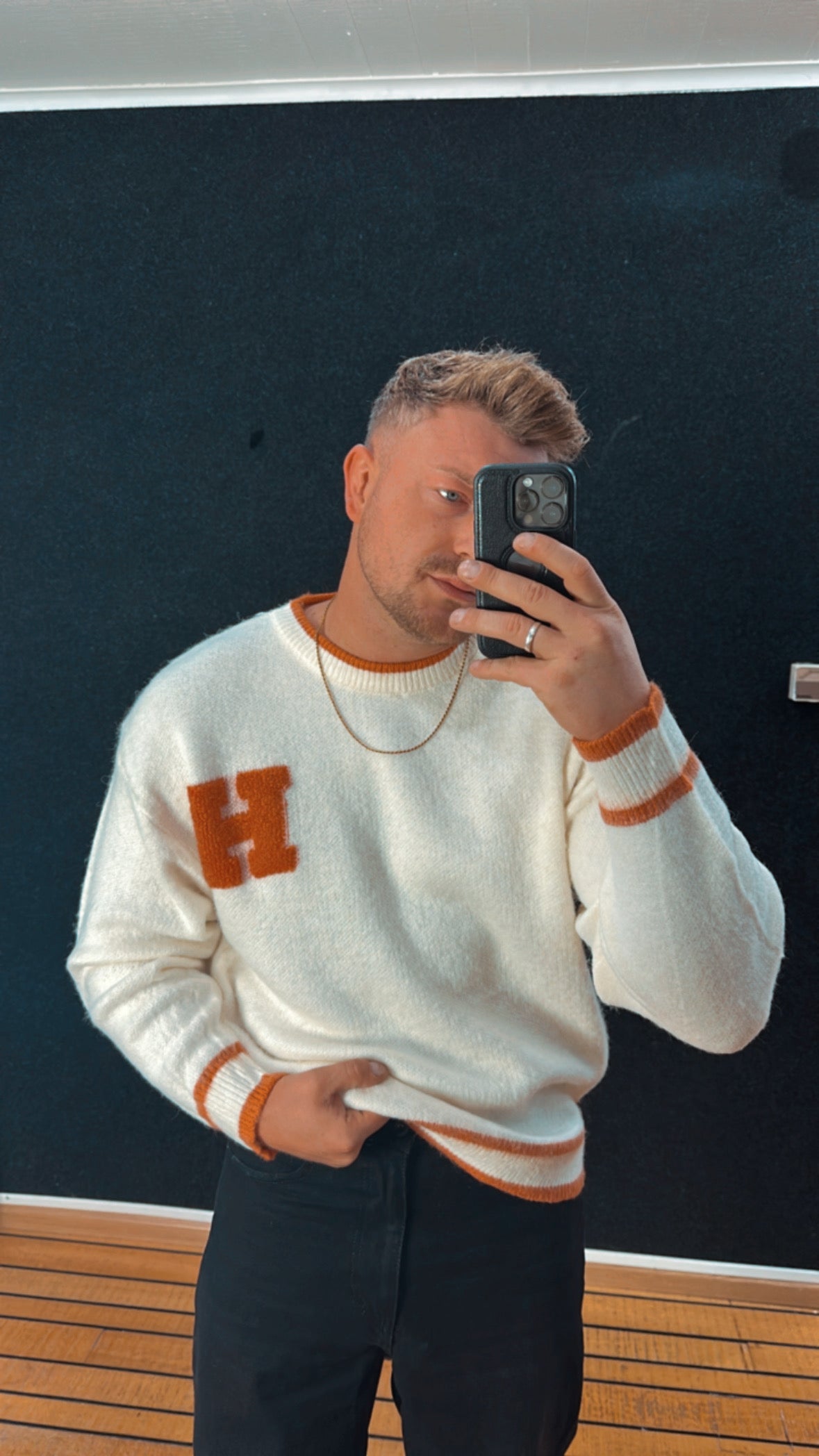 Pullover Wollweiß (H)