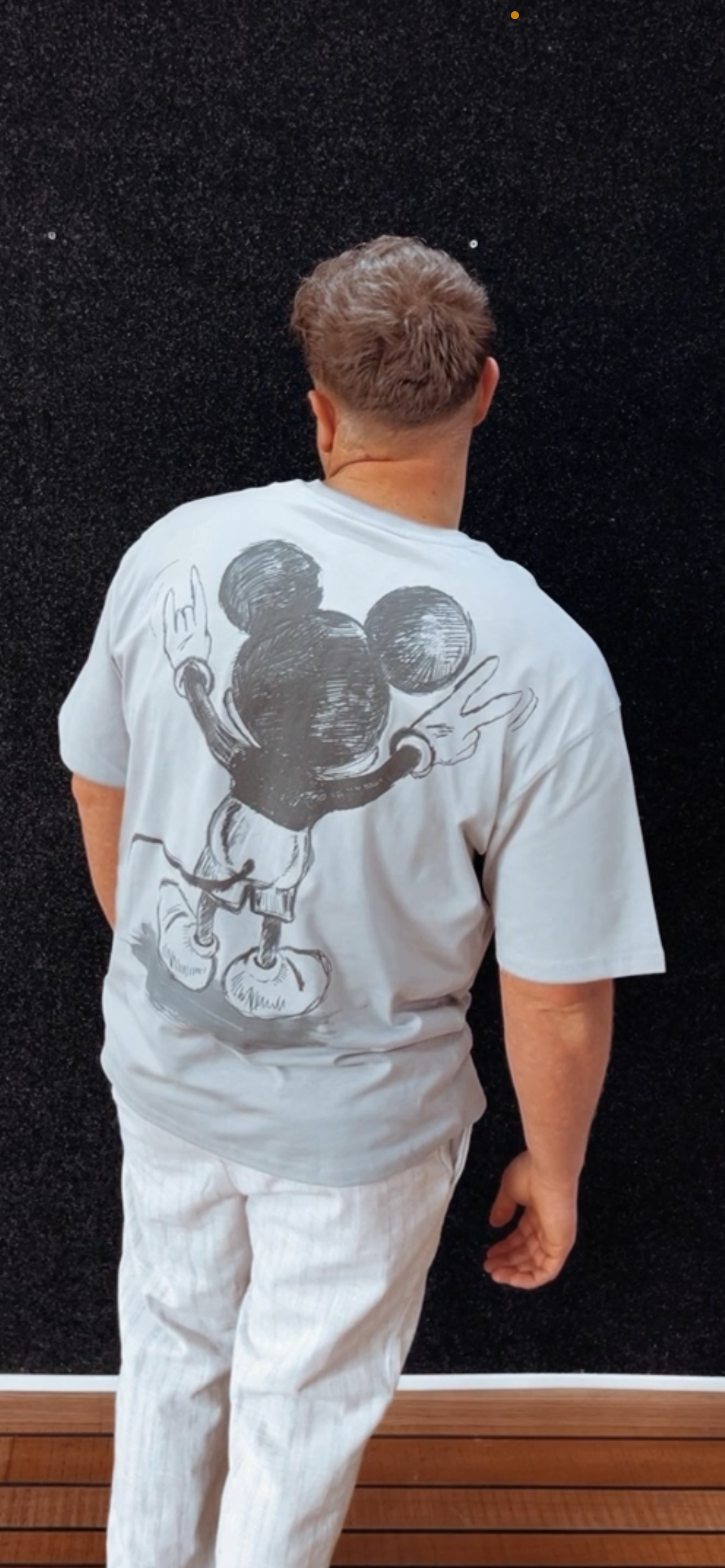 Shirt Mouse Grau