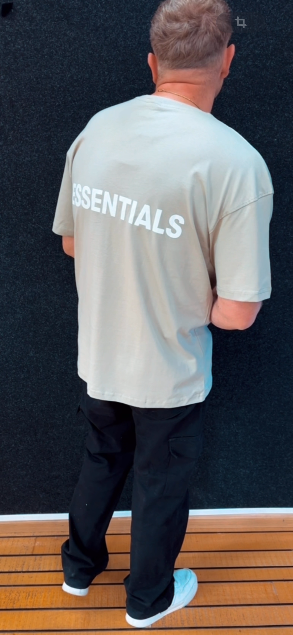 Shirt Grau Essentials