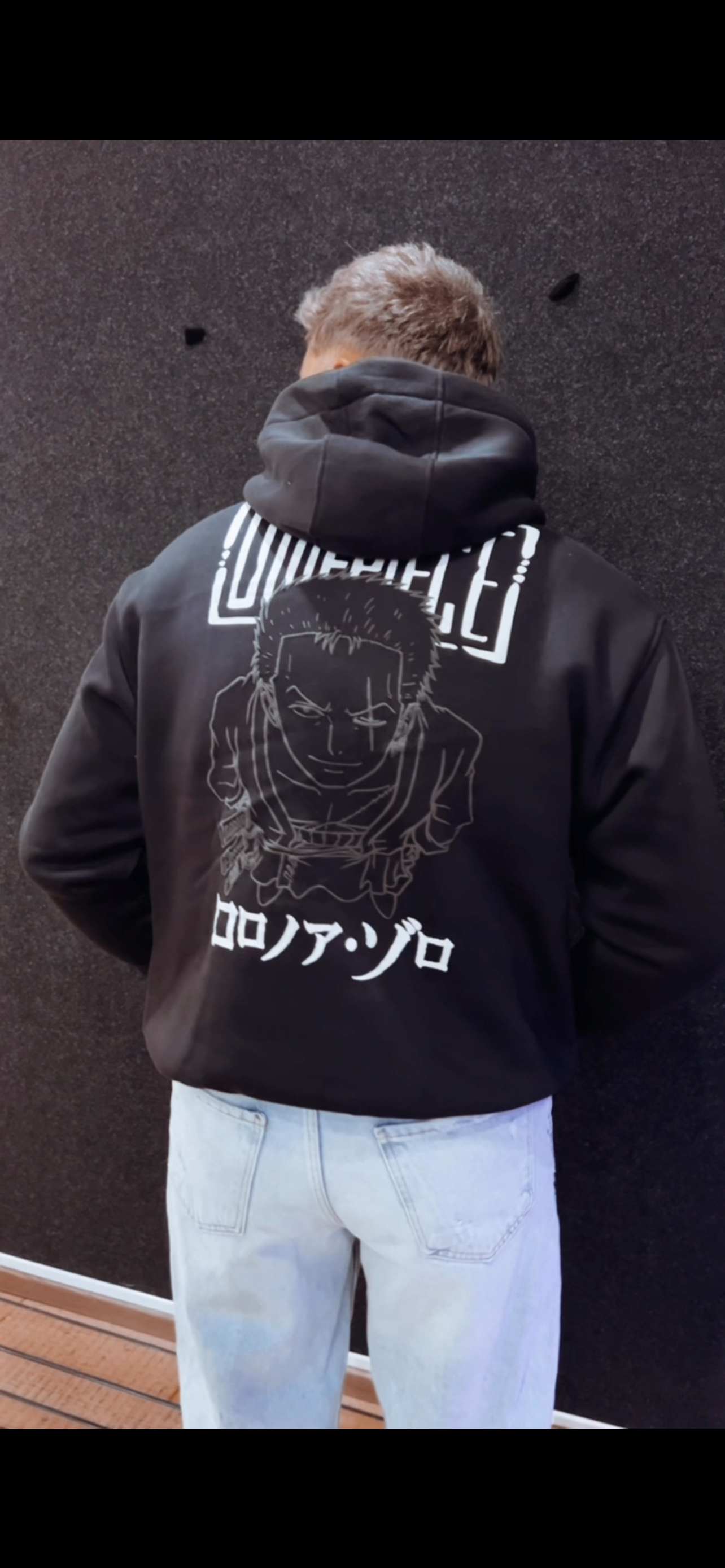 Hoodie Animi Schwarz