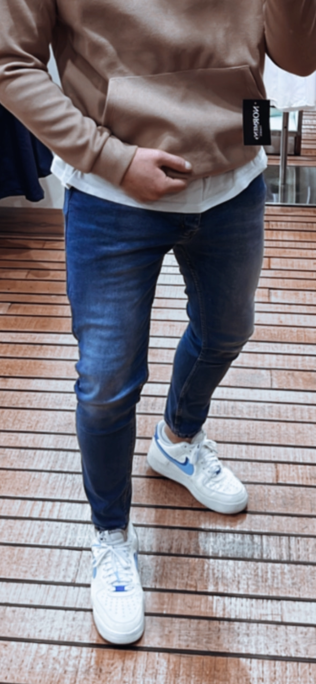 Jeans blau skinny