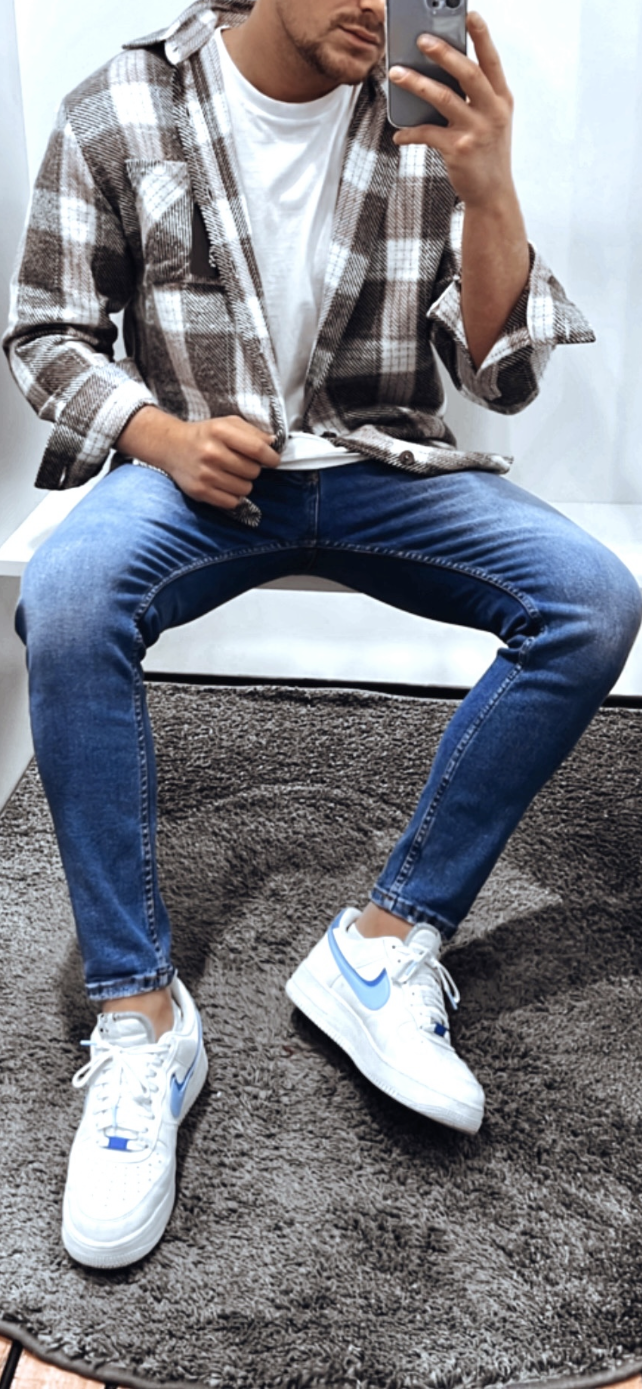 Jeans blau skinny