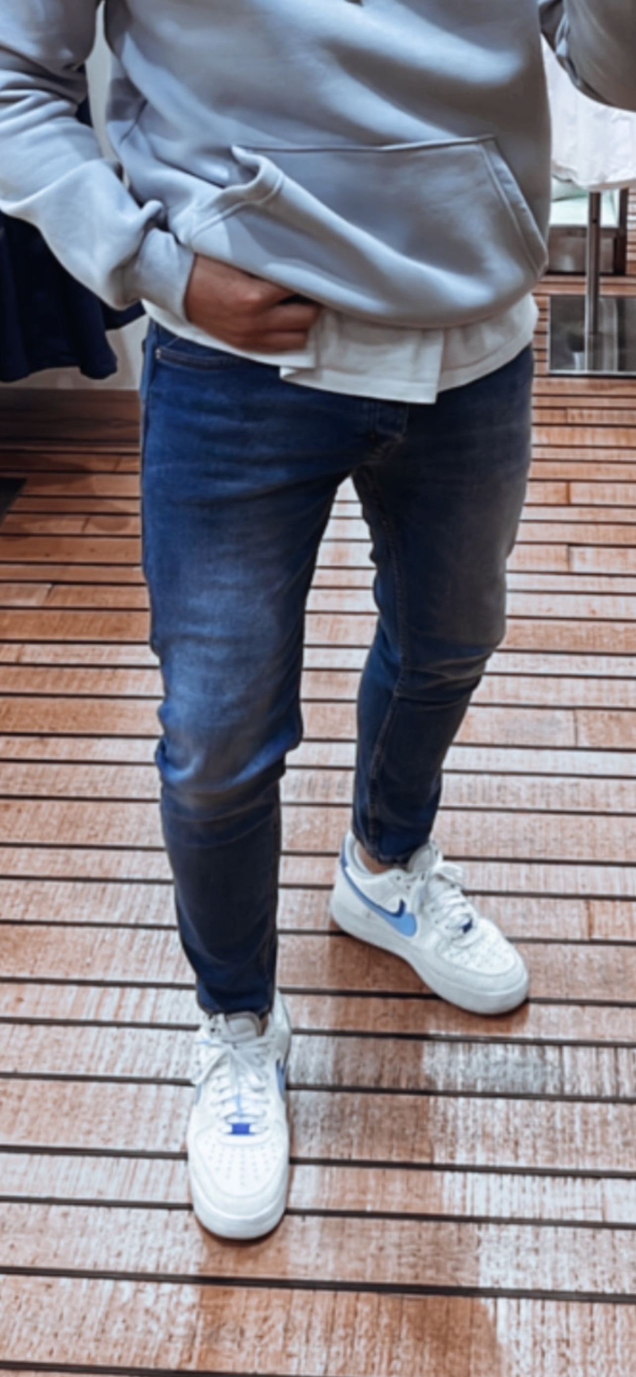 Jeans blau skinny