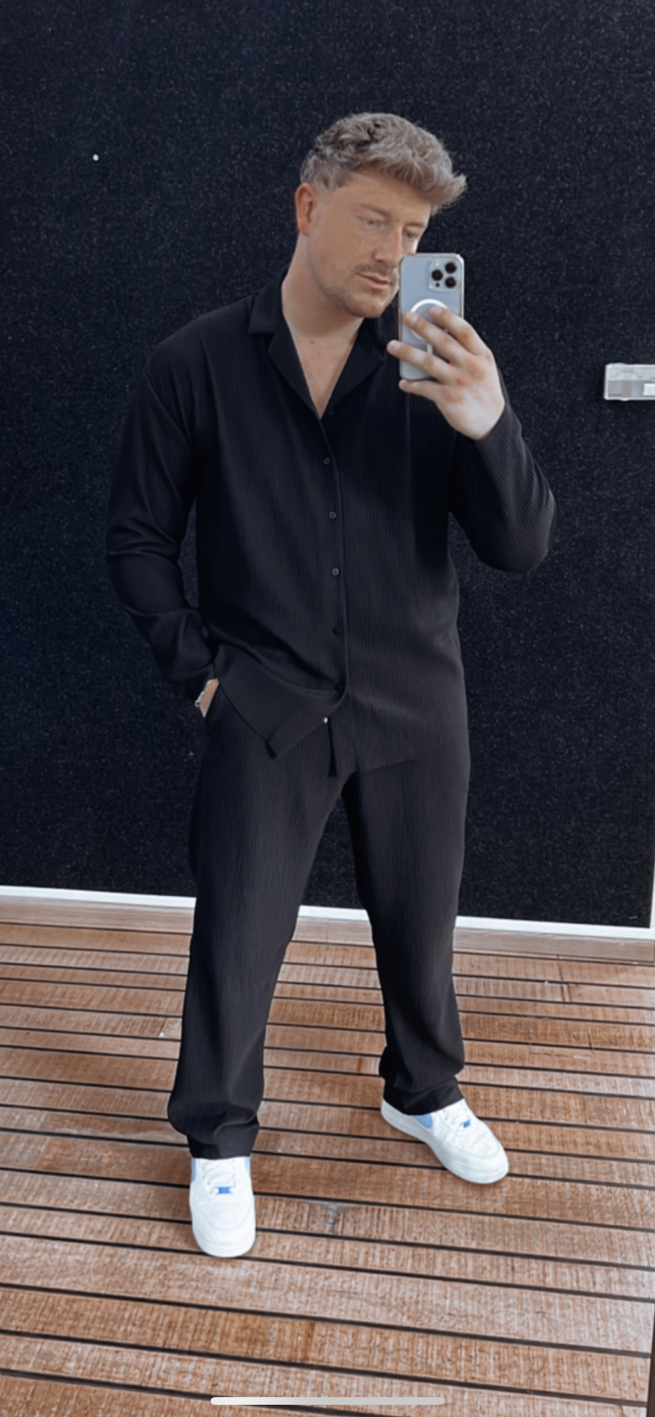 Pants Rip Schwarz