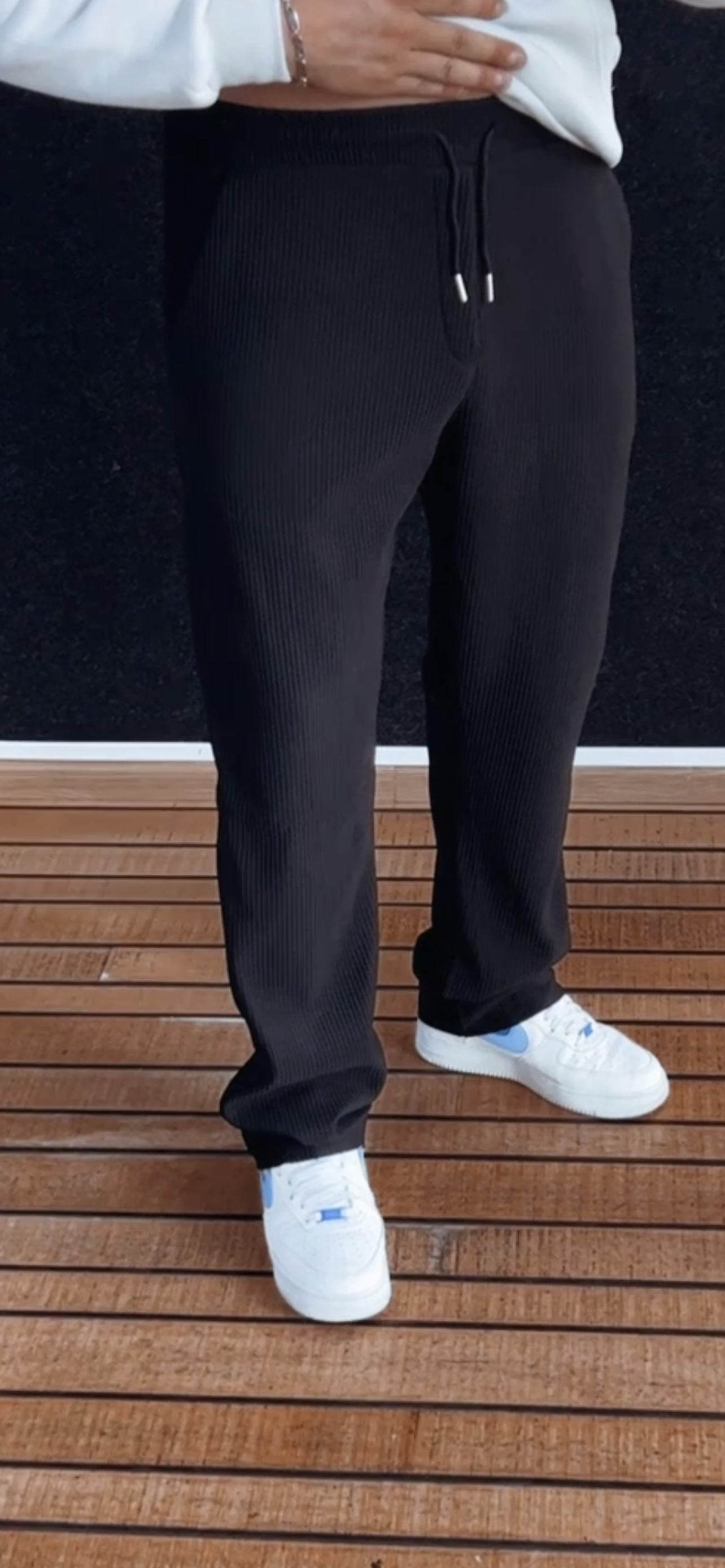 Pants Rip Schwarz