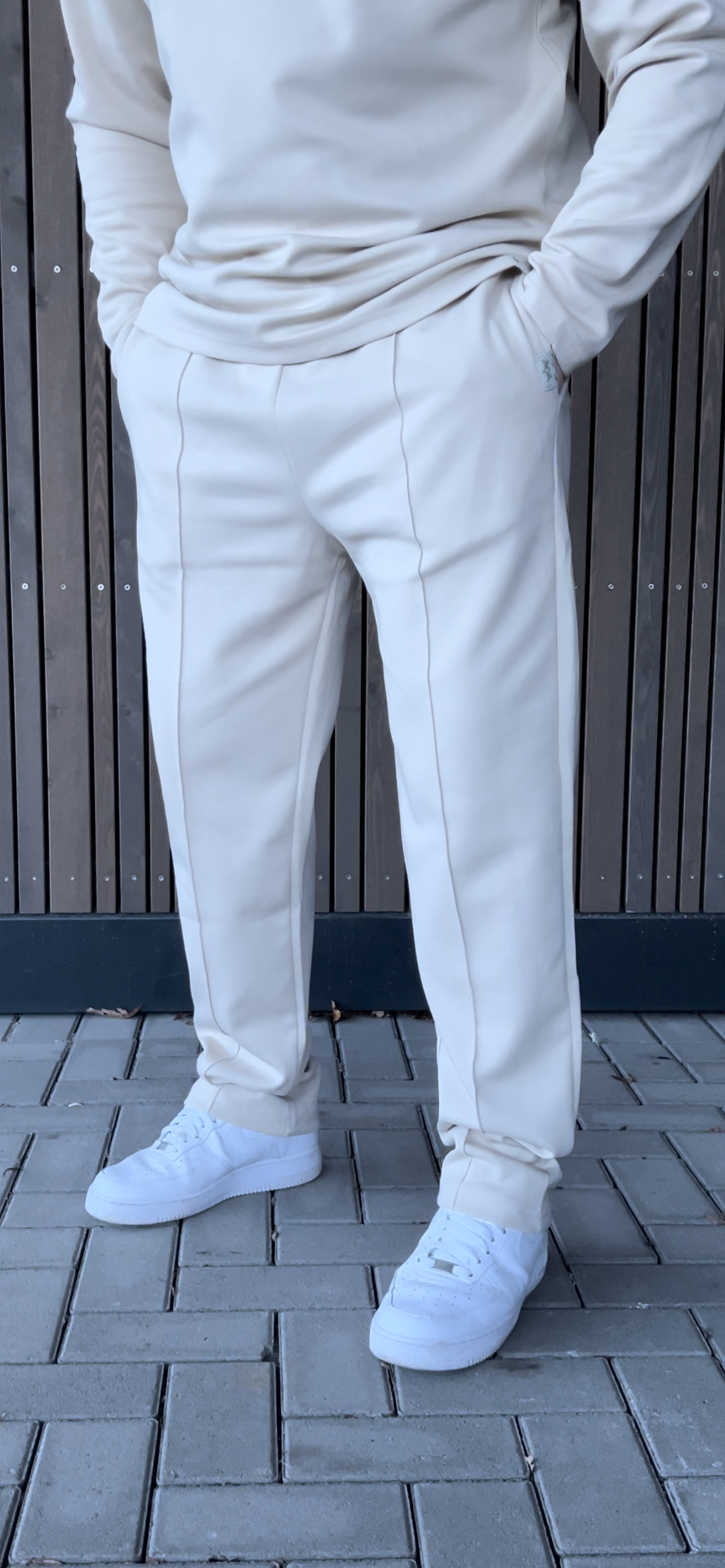 Pants Beige Loose Fit
