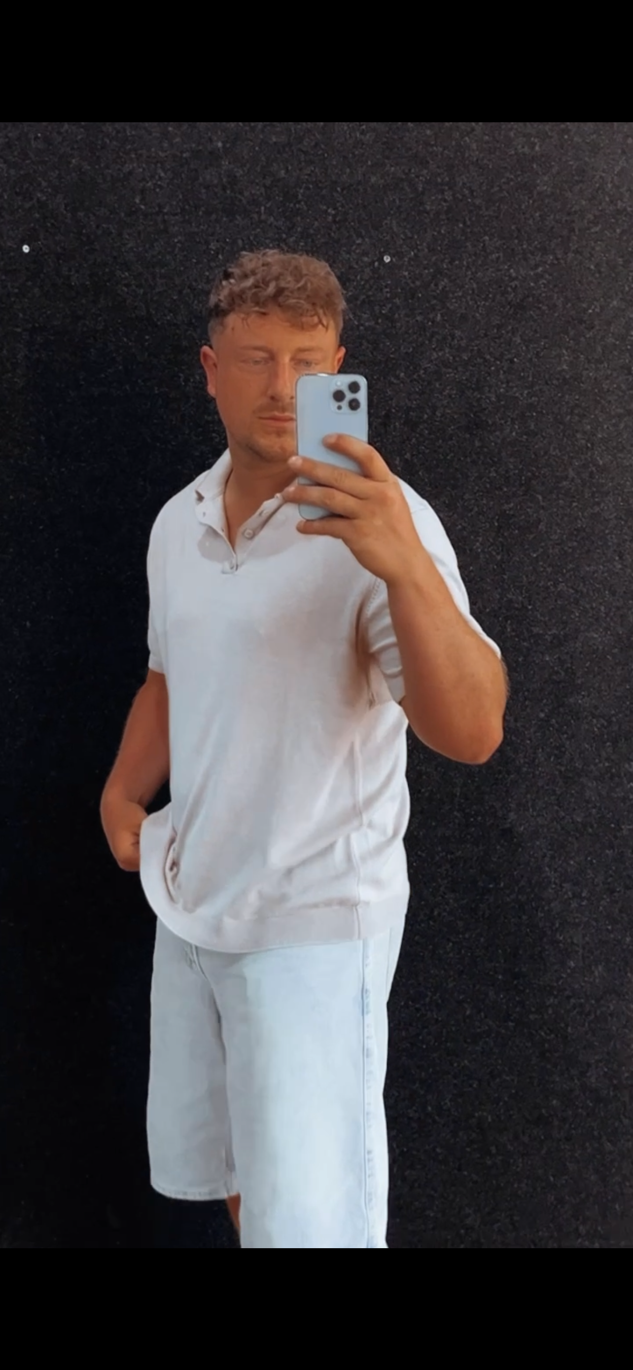 Poloshirt Cream