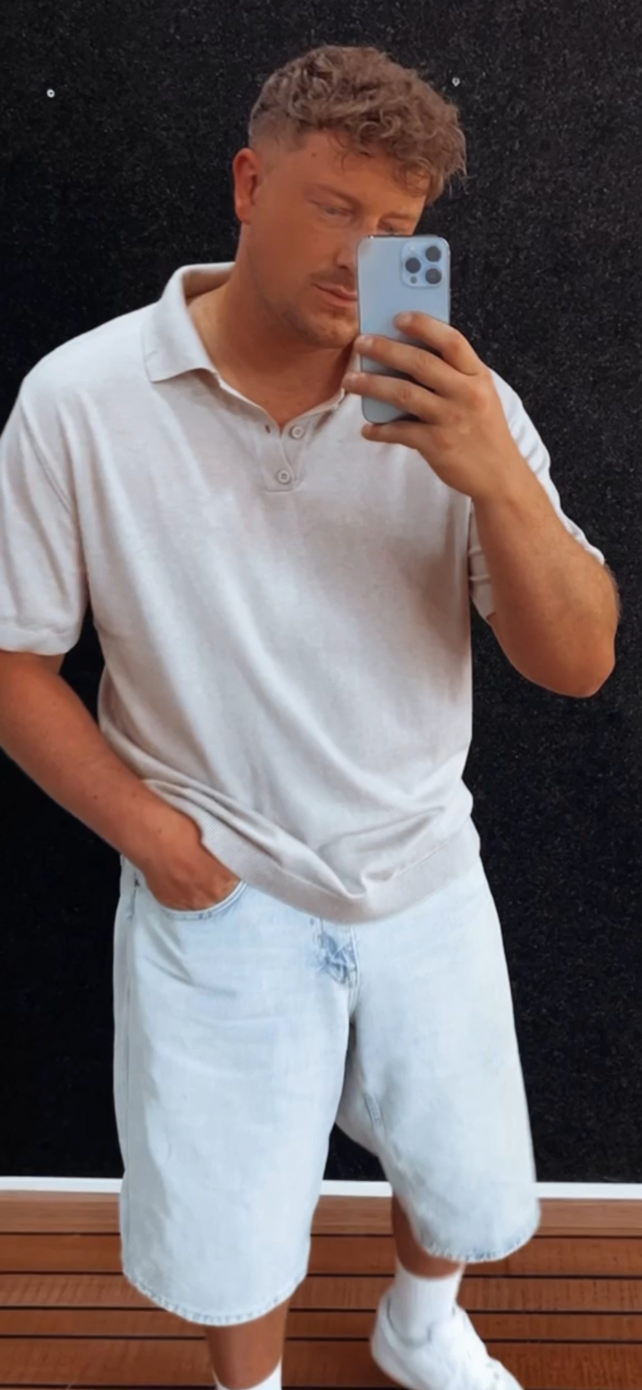 Poloshirt Cream