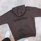 ZIP Hoodie Essentials Braun