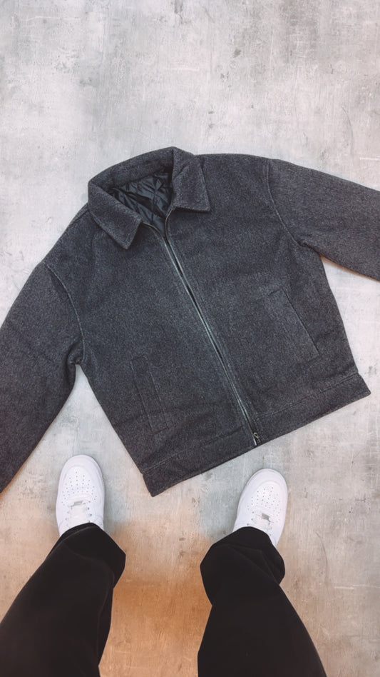 Jacke Grau