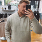 Pullover Beige Halfzip