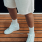 Shorts/ Pants Leinen Cream