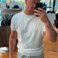 Shirt Weiß mit Bund