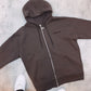 ZIP Hoodie Essentials Braun