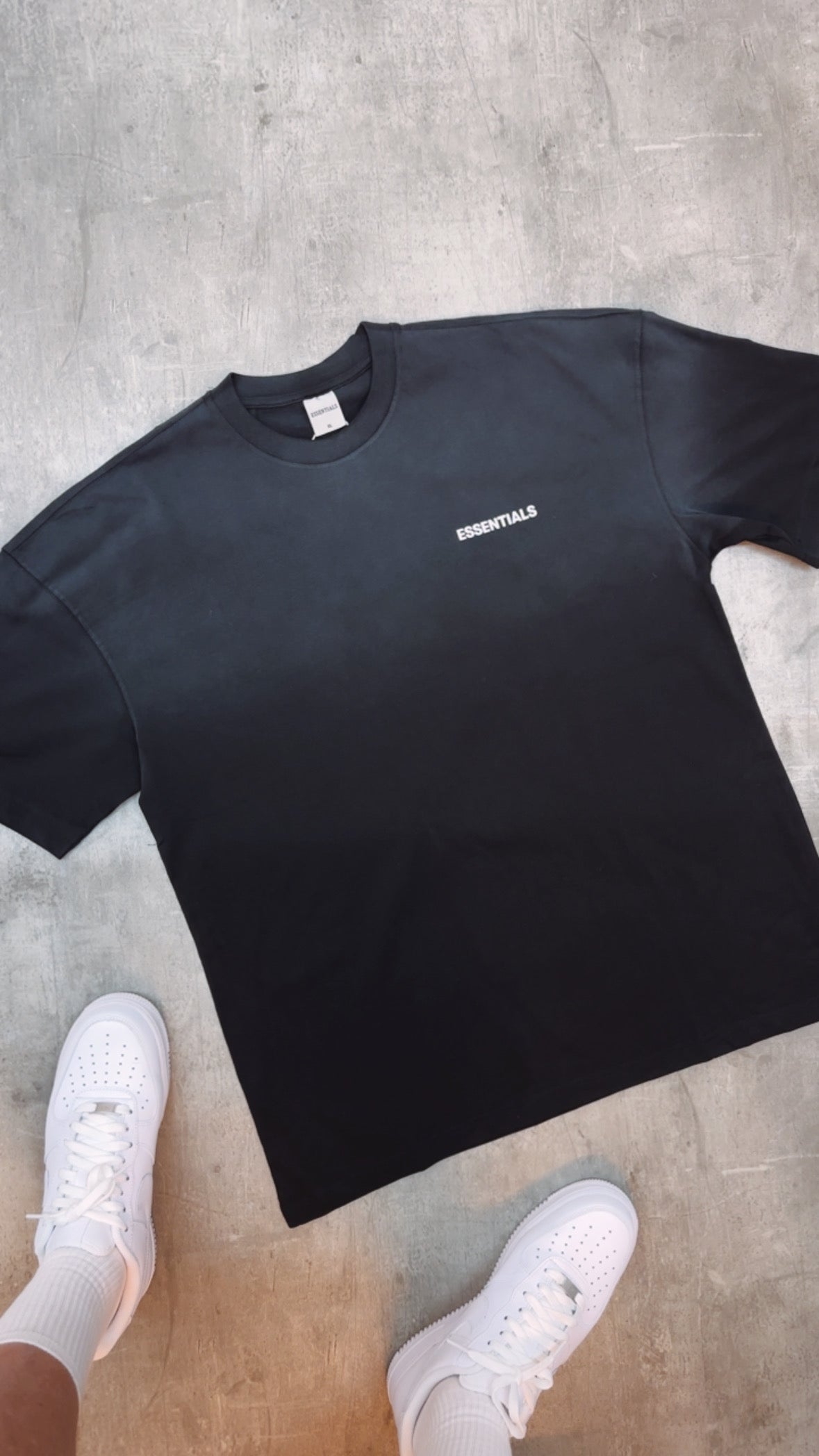 Shirt Anthrazit Essentials