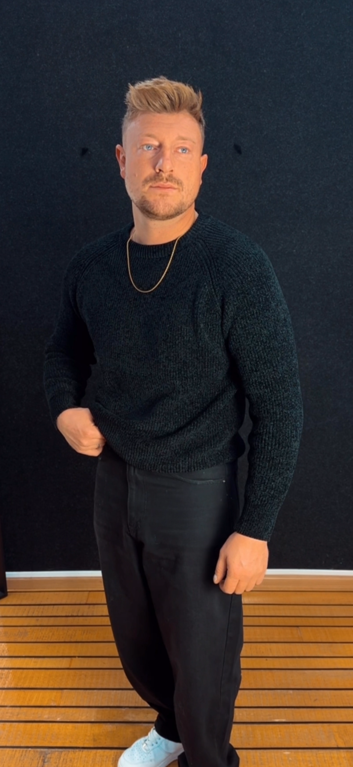 Pullover in Schwarz