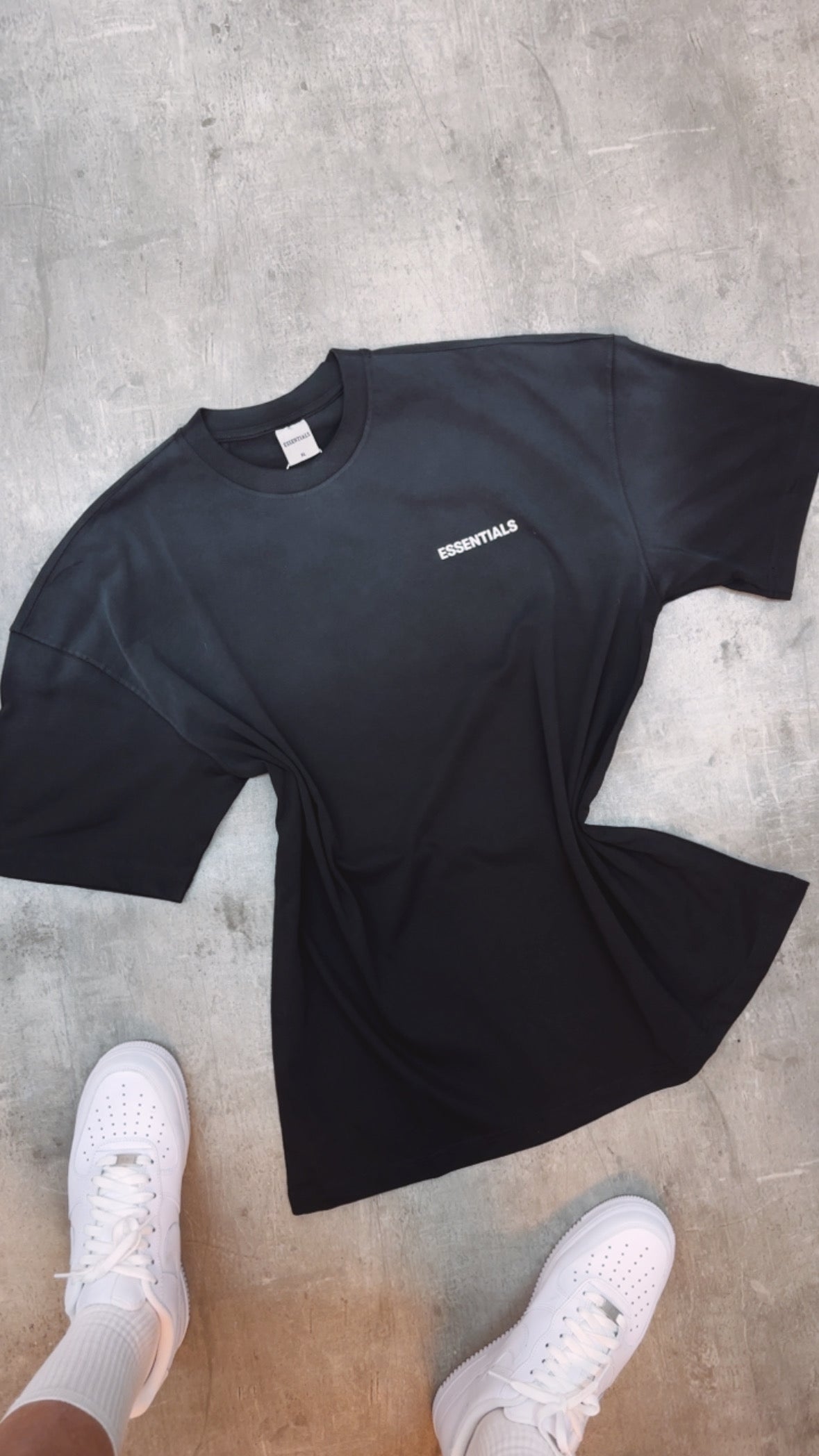Shirt Anthrazit Essentials