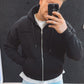 ZIP Hoodie Essentials Schwarz