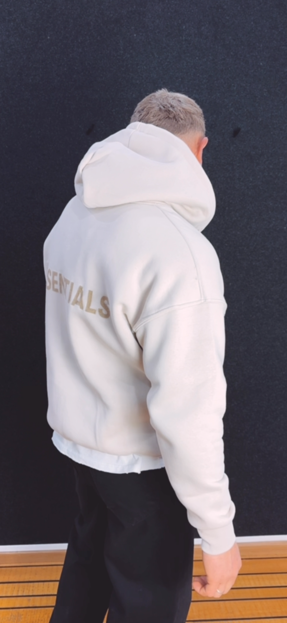 Zip Hoodie Essentials Creme