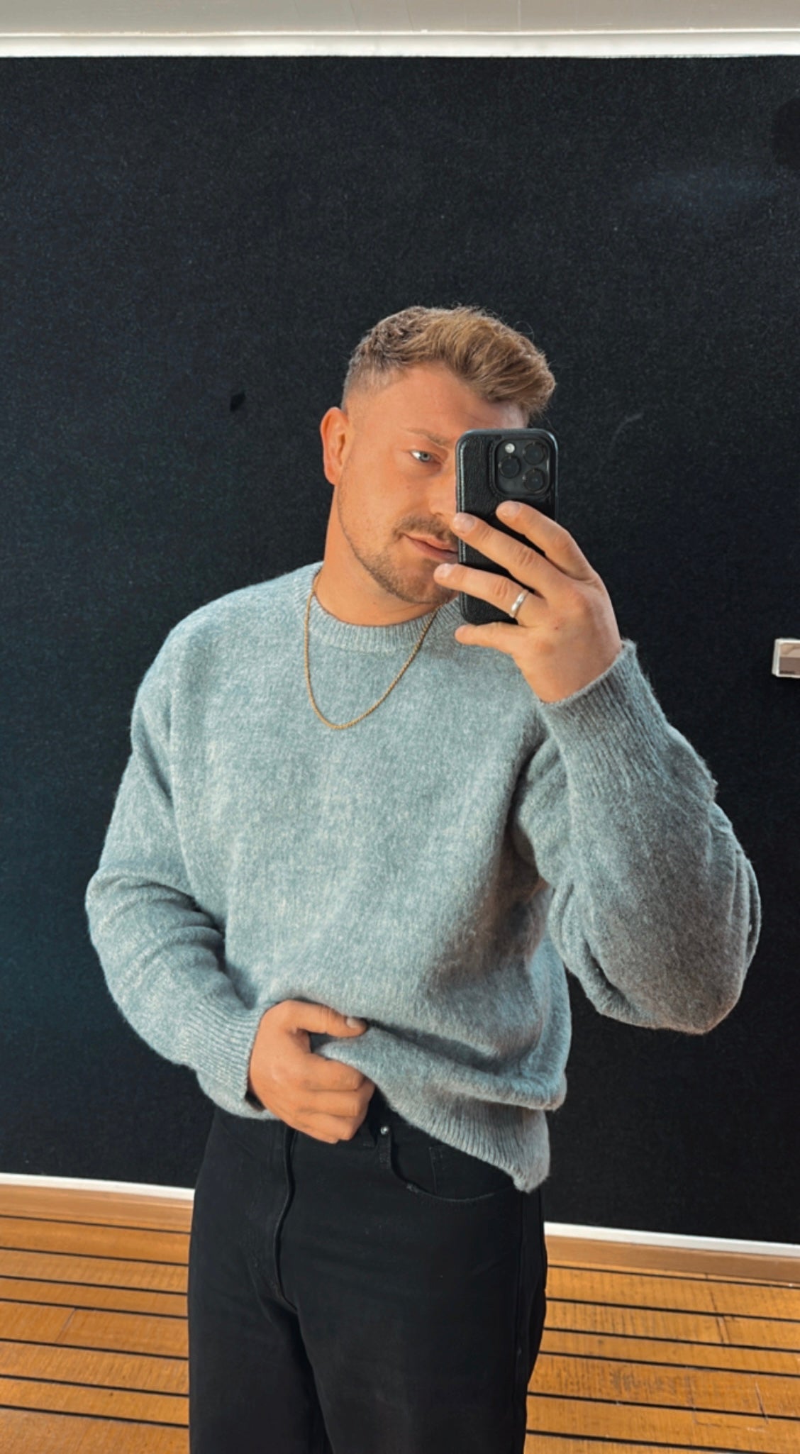 Pullover Grau
