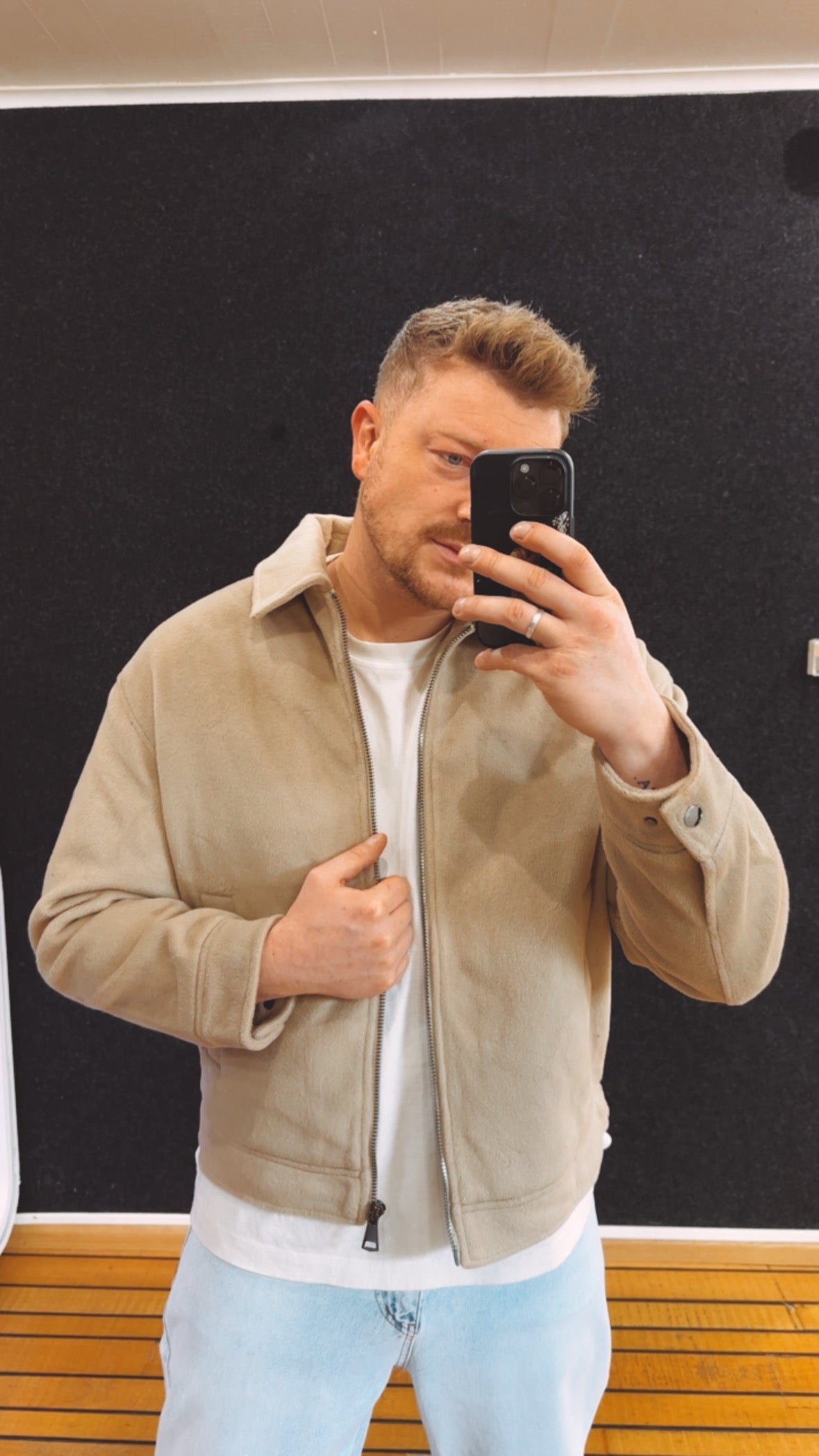 Jacke Beige