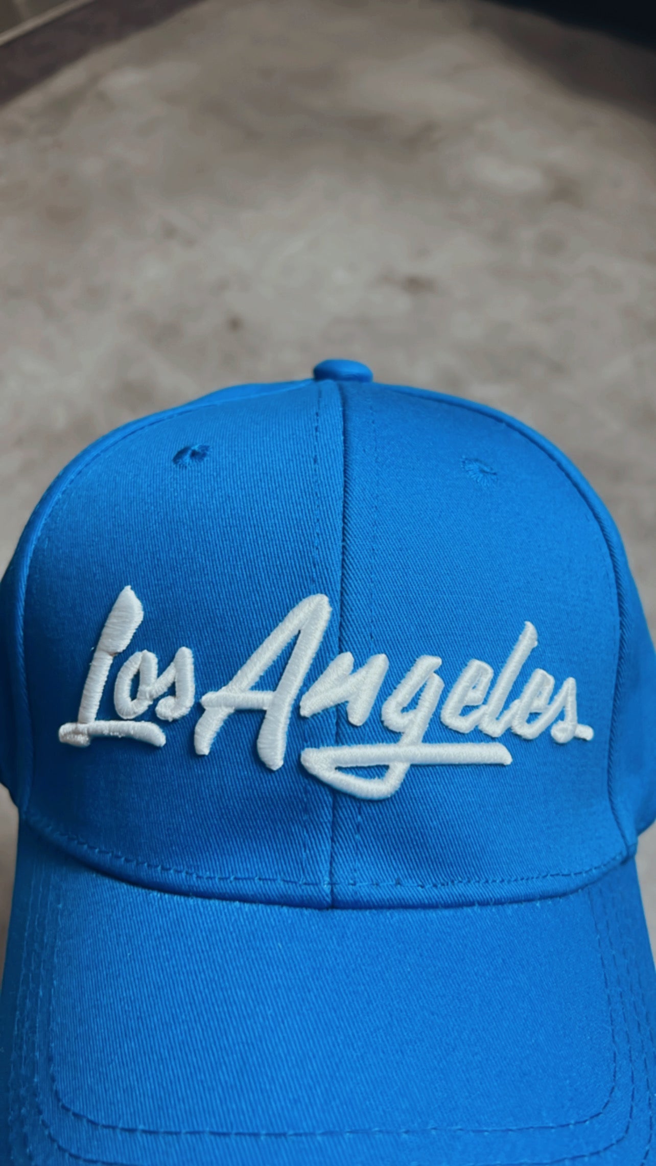 Cap LA Royal Blau