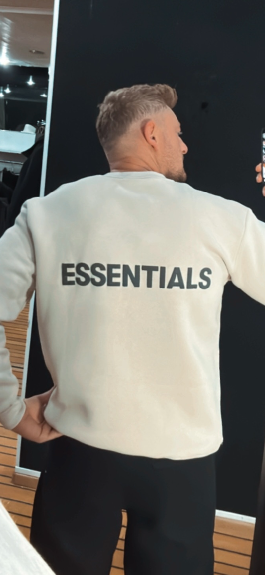 Pullover Essentials Beige
