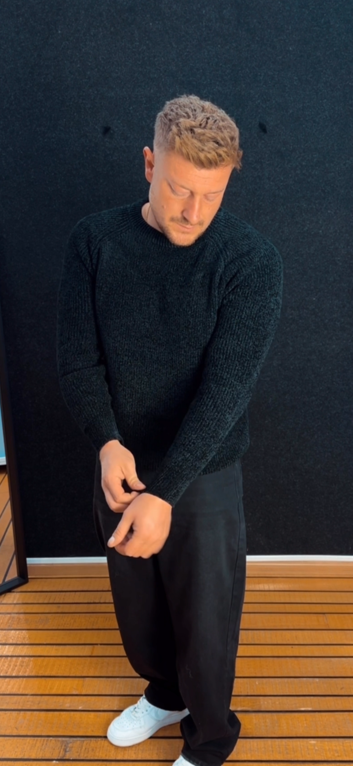 Pullover in Schwarz