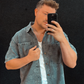 Hemd Jeans Grau
