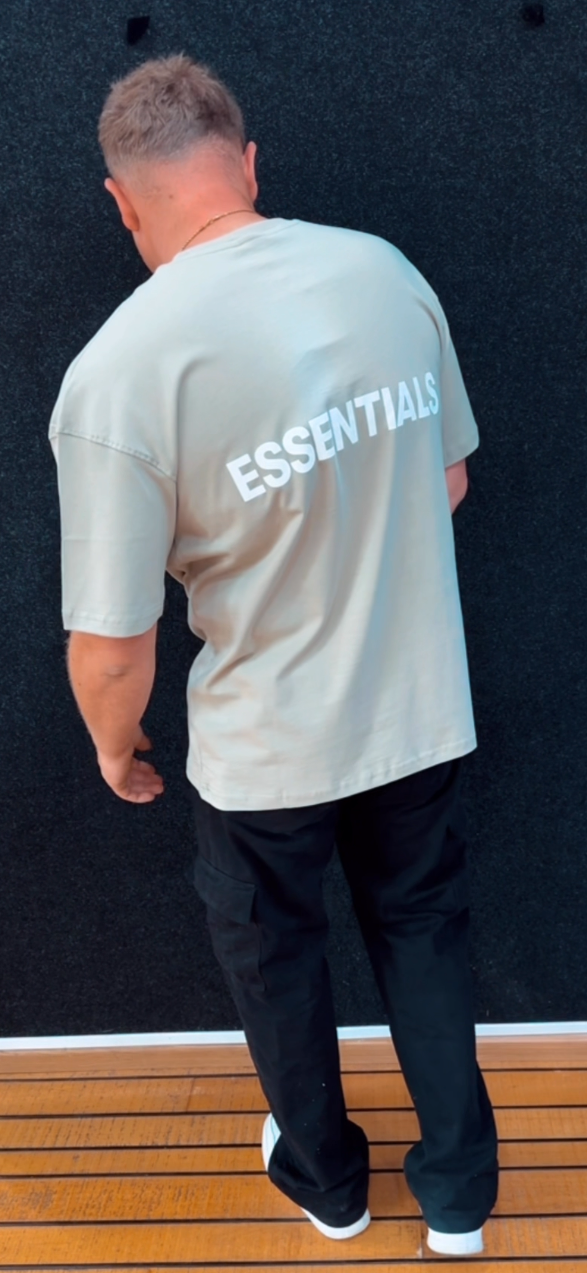 Shirt Grau Essentials