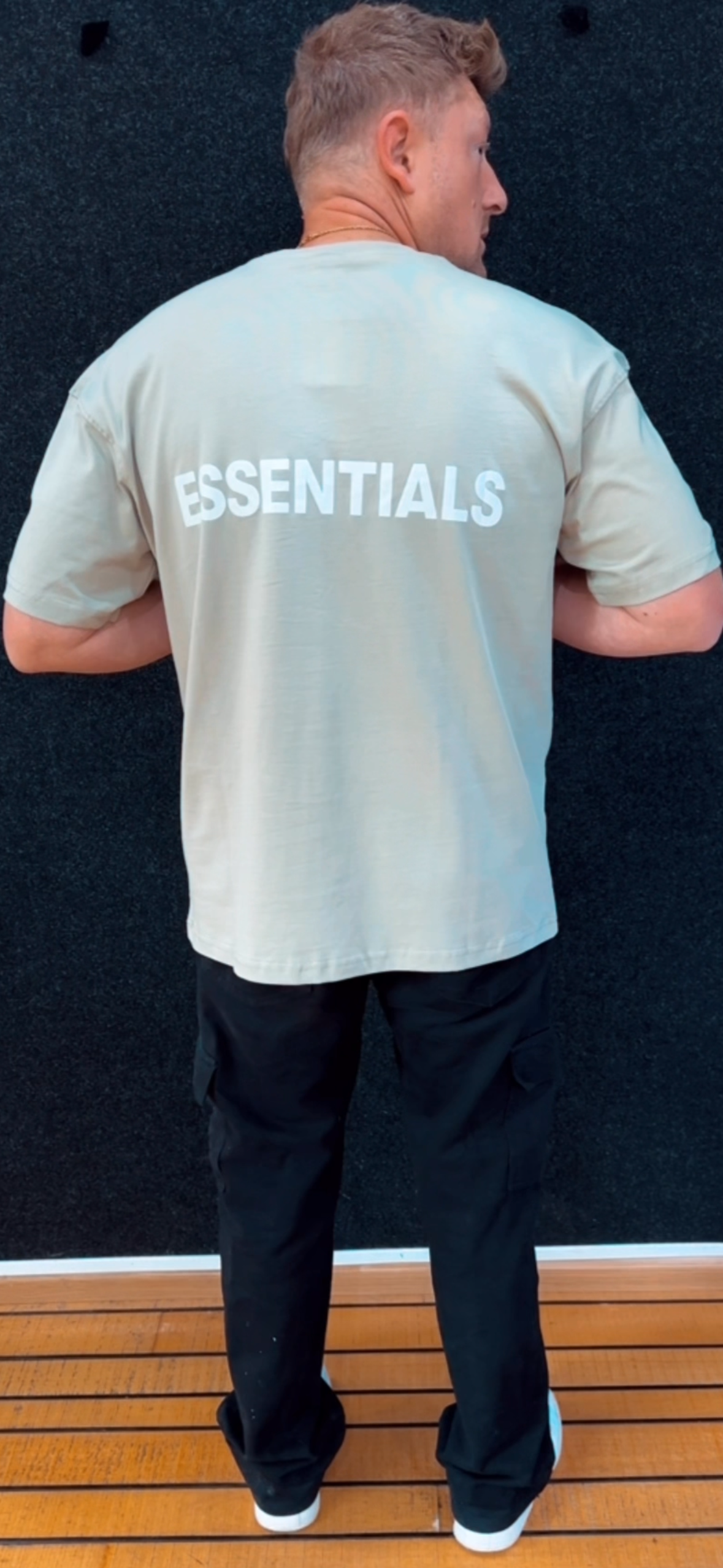 Shirt Grau Essentials