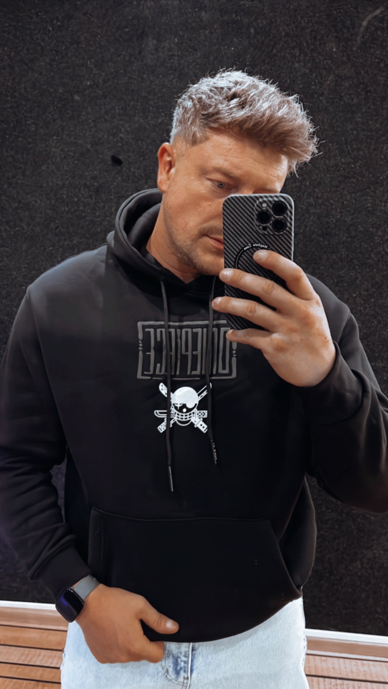 Hoodie Animi Schwarz