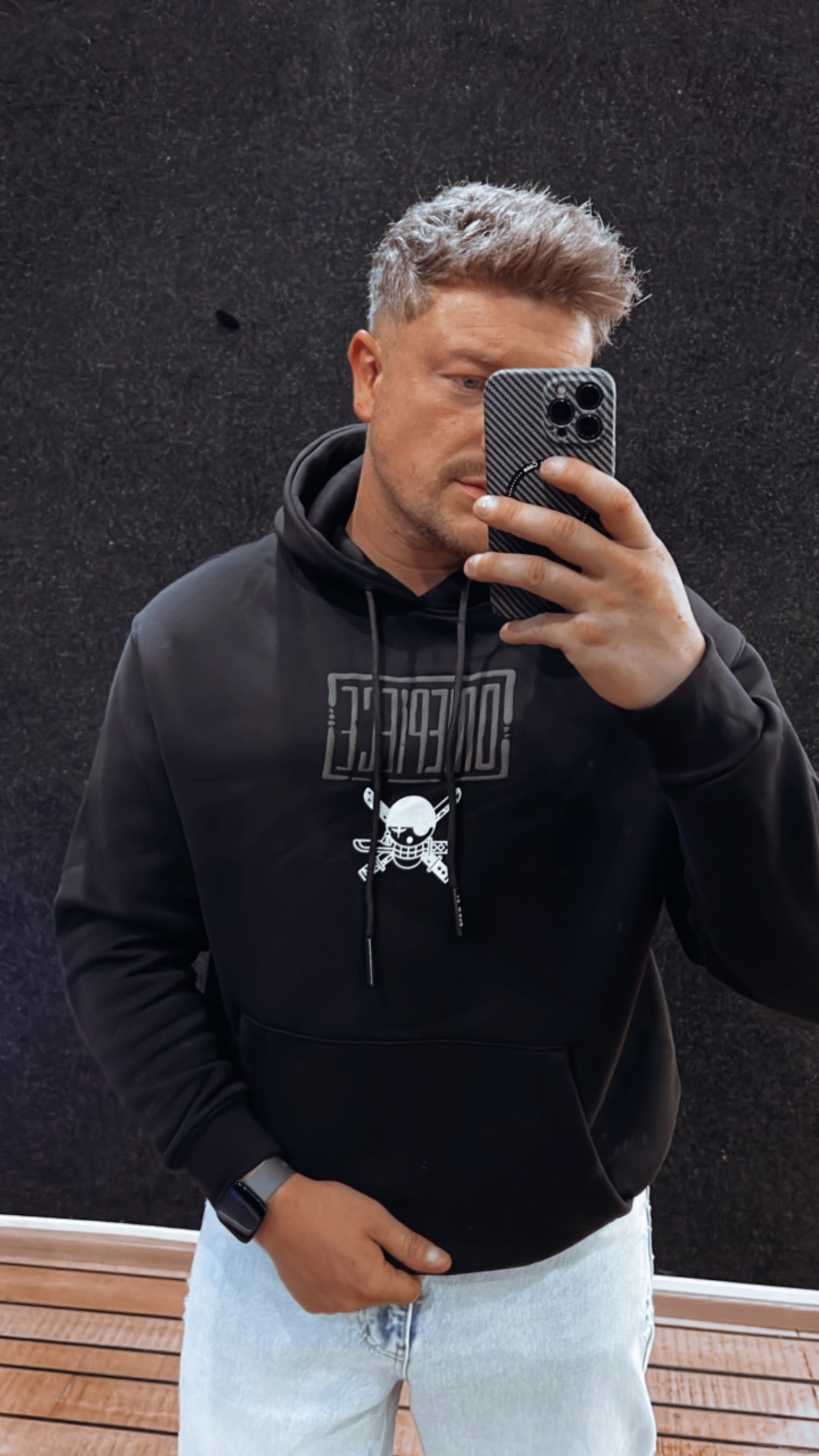 Hoodie Animi Schwarz