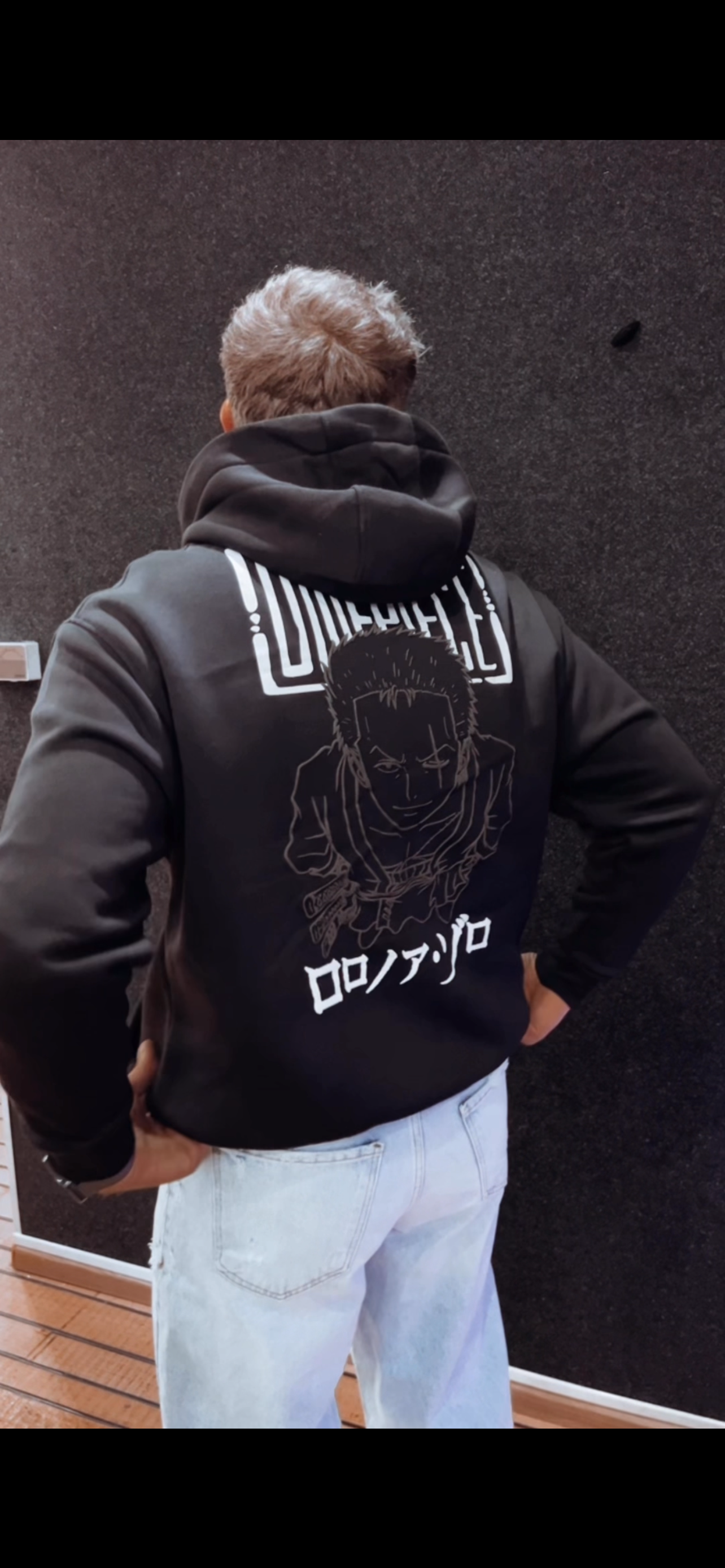 Hoodie Animi Schwarz