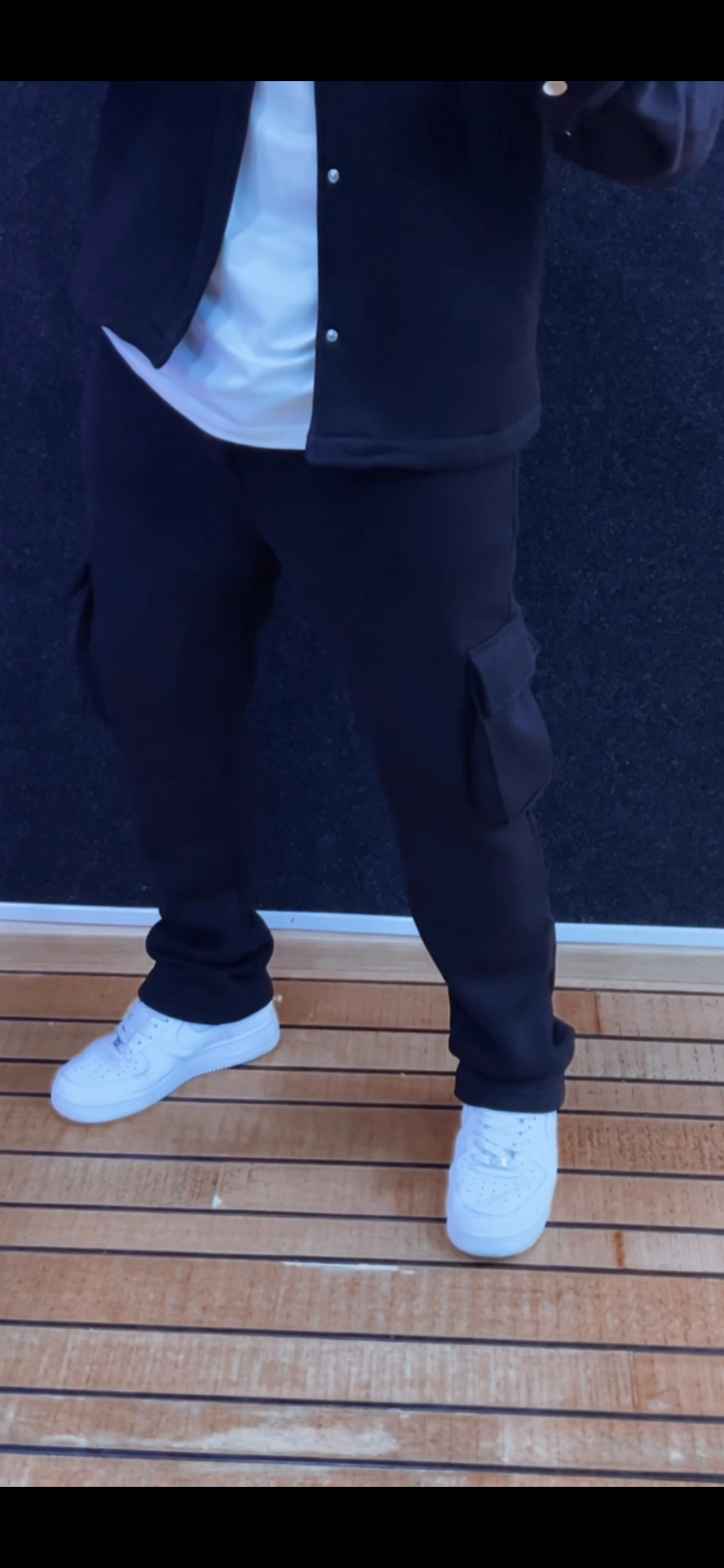 Cargo Pants Schwarz