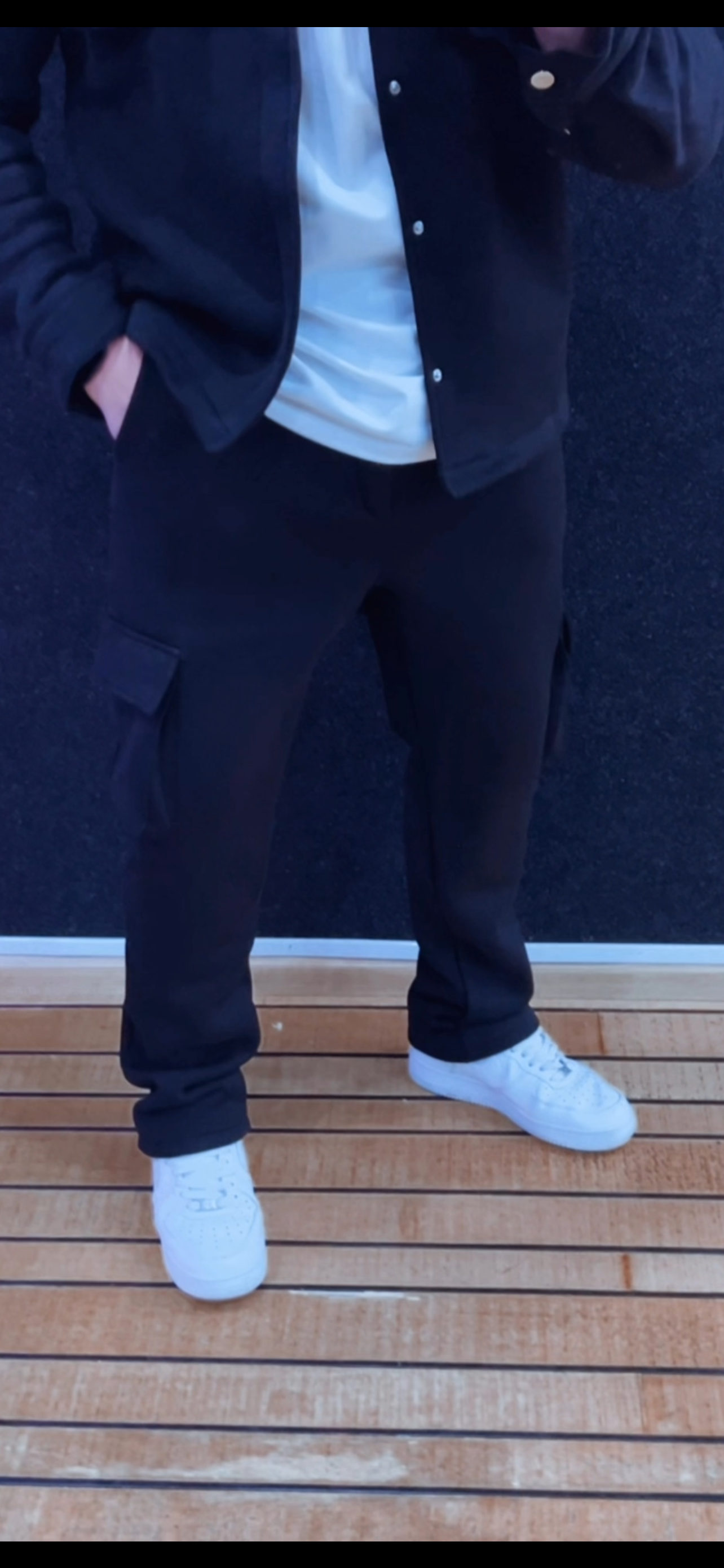 Cargo Pants Schwarz