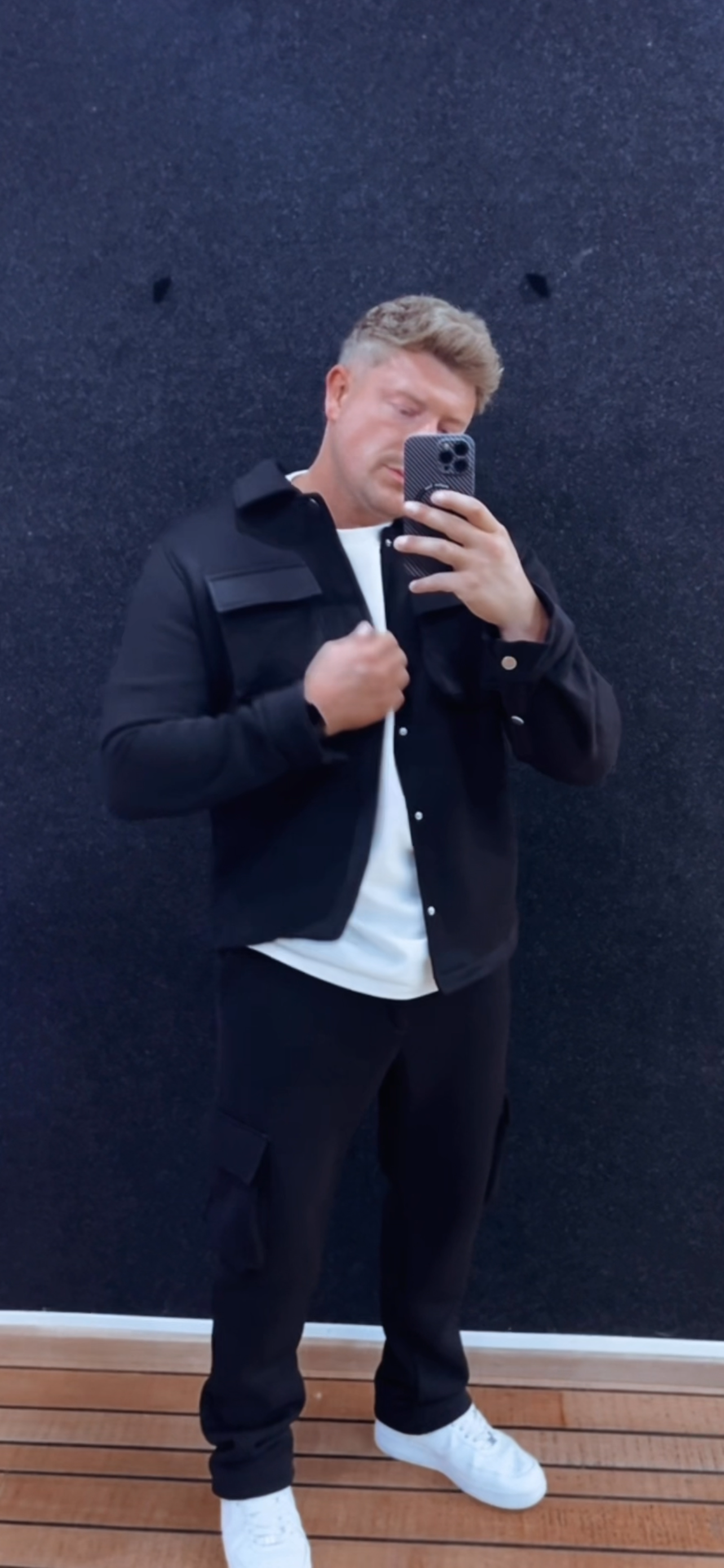 Cargo Pants Schwarz