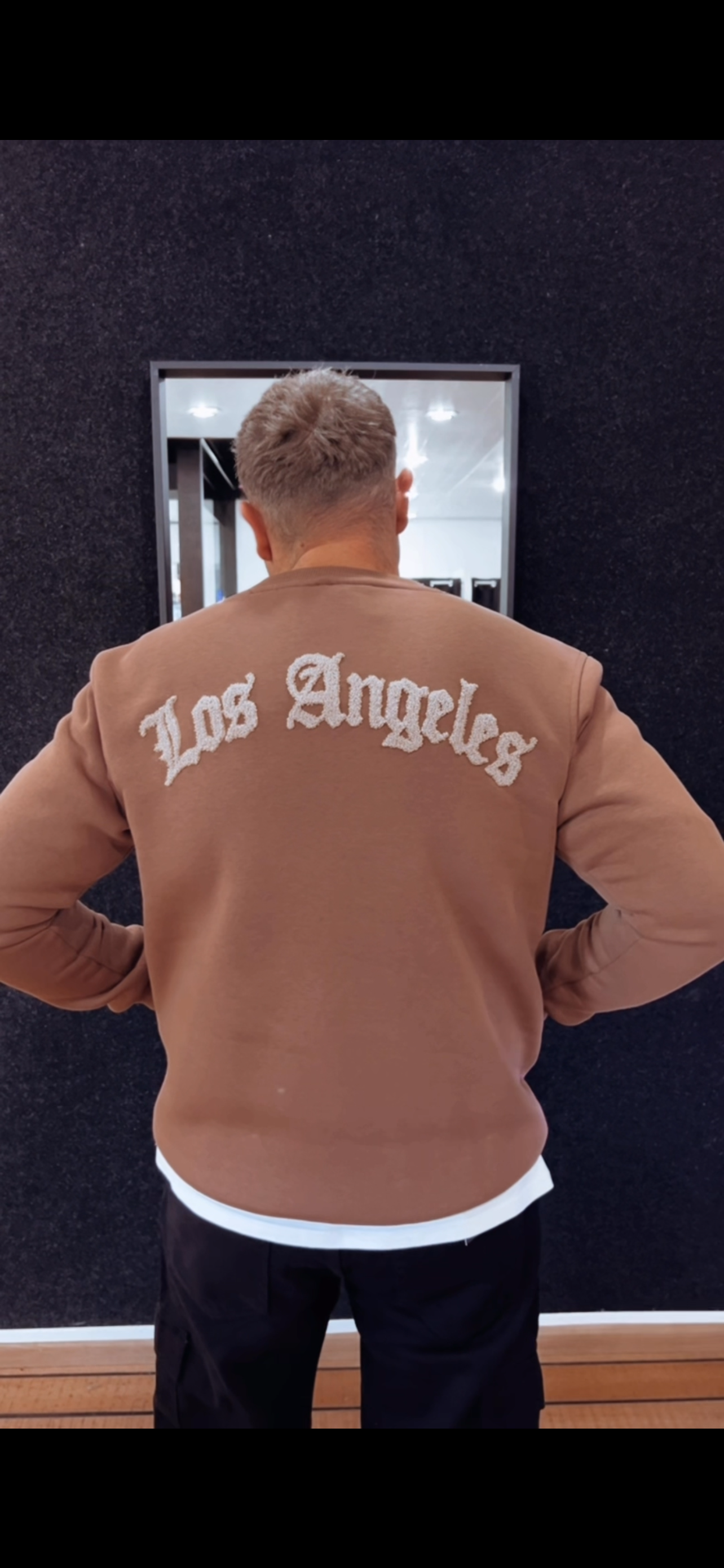 Hoodie LA Braun