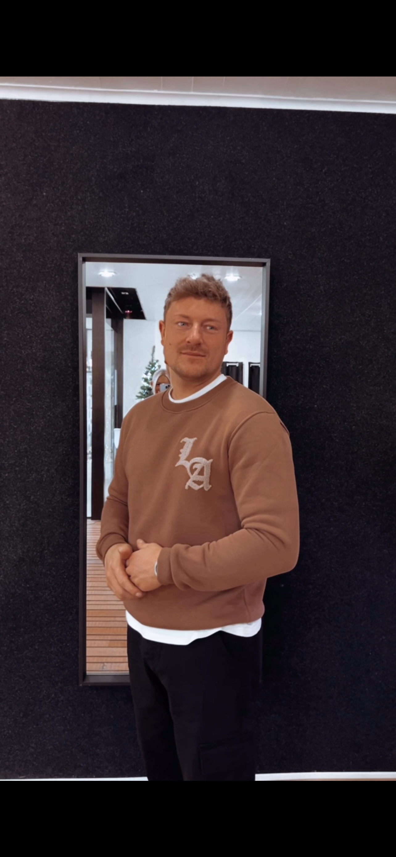 Hoodie LA Braun