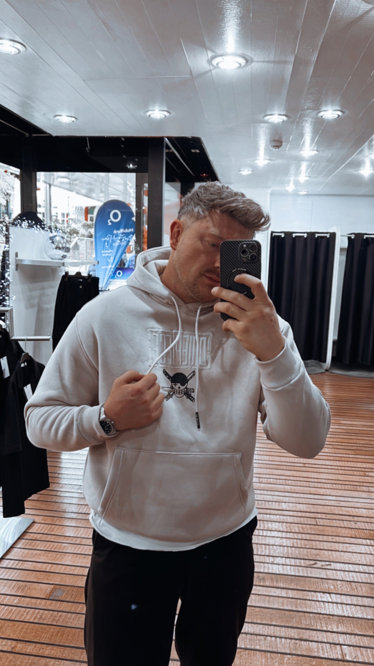 Hoodie Animi Beige