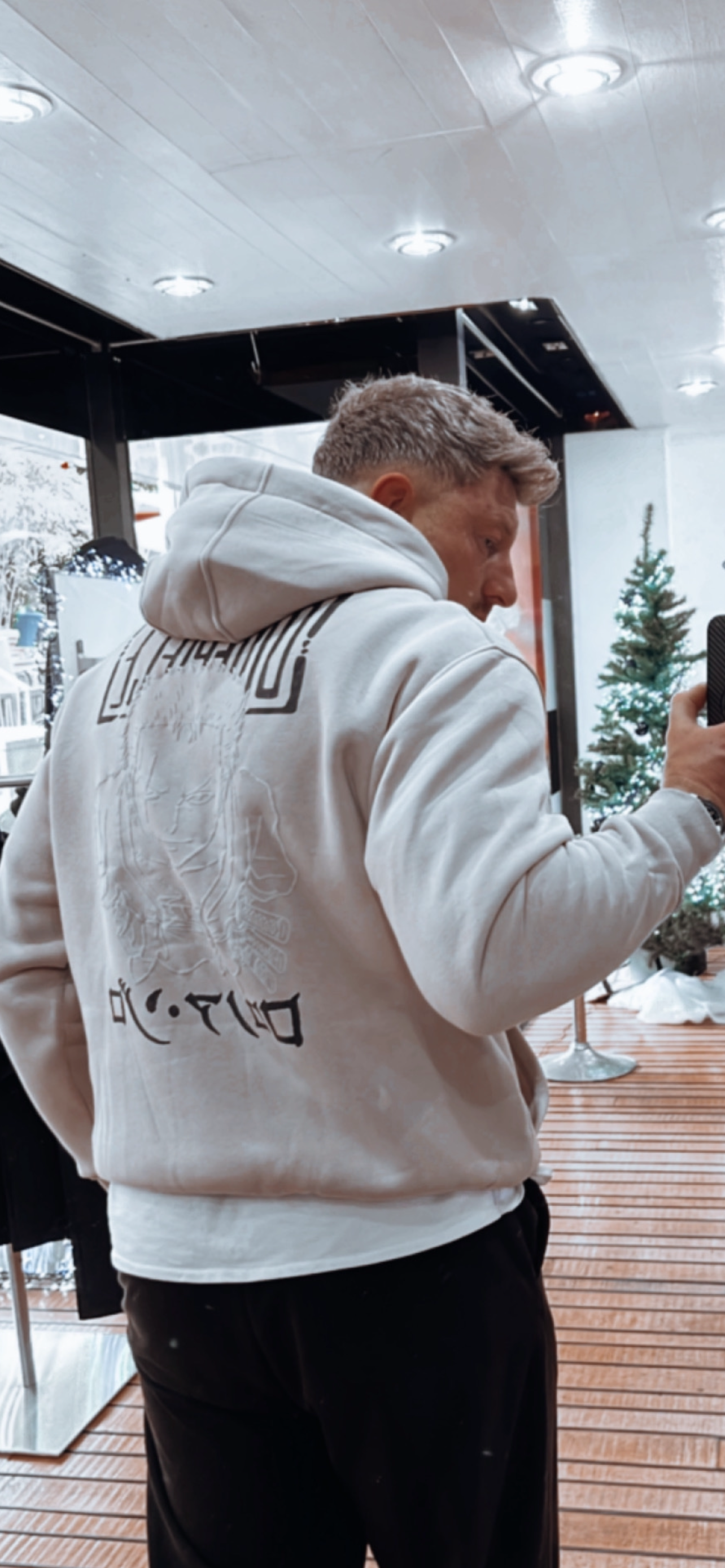 Hoodie Animi Beige