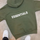 Hoodie Essentials Olive