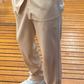 Plissee Pants Beige