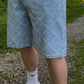Shorts Jeans Blau