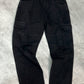 Cargo Jeans in Schwarz