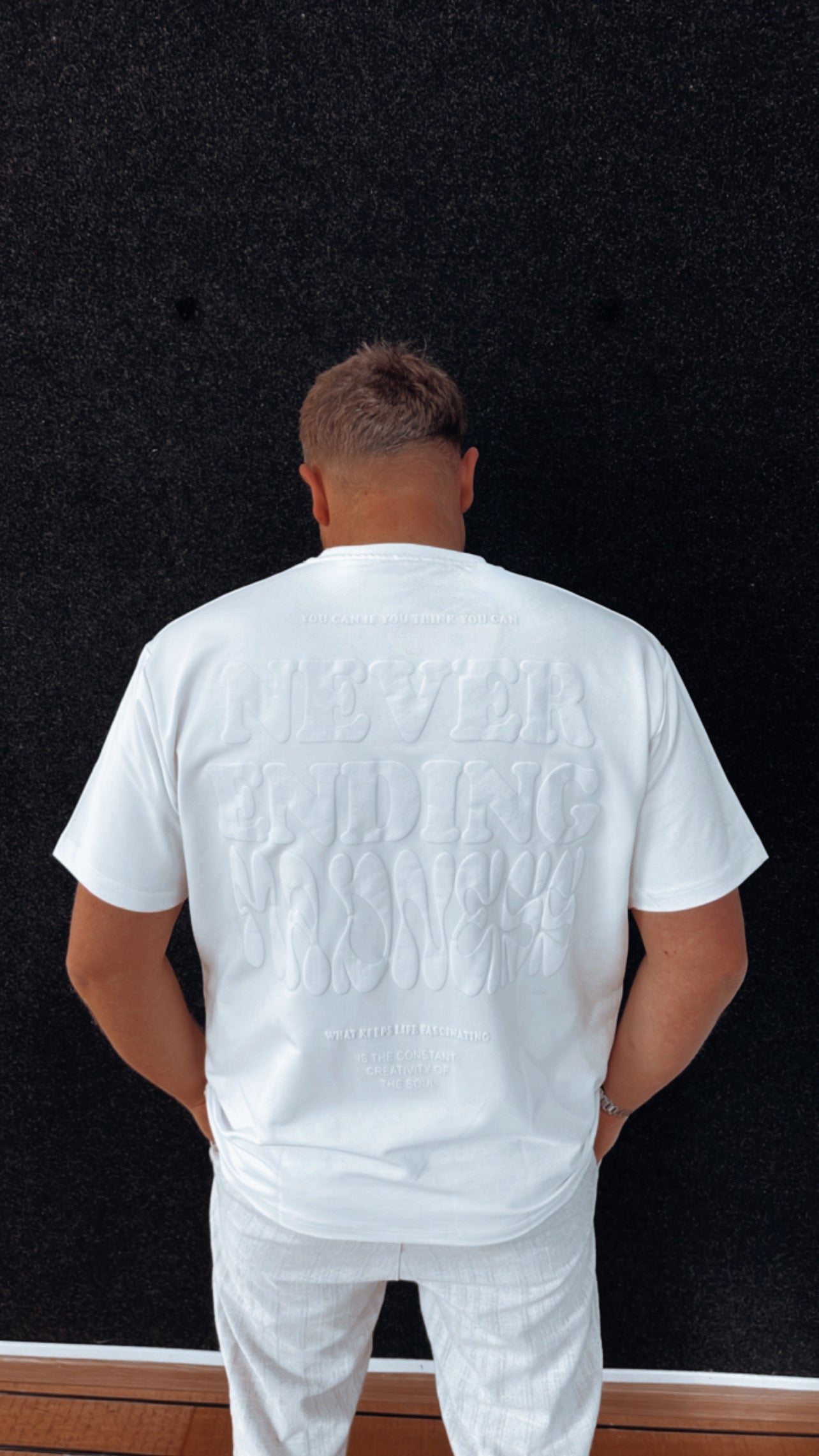 Shirt Creme Weiß
