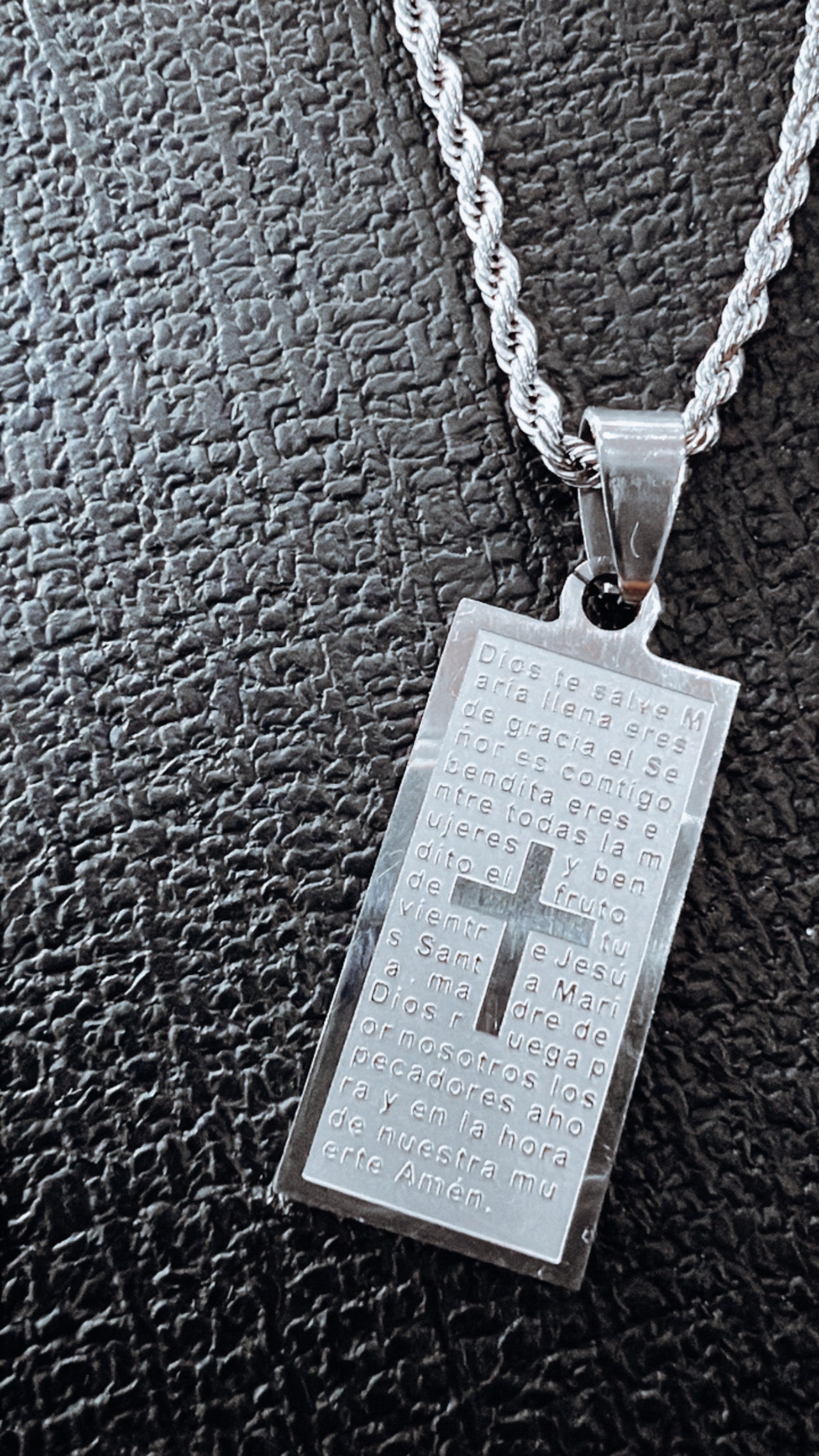Kette mit Kreuzplatte