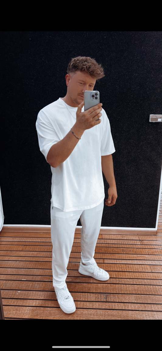 Chino Jogger grau
