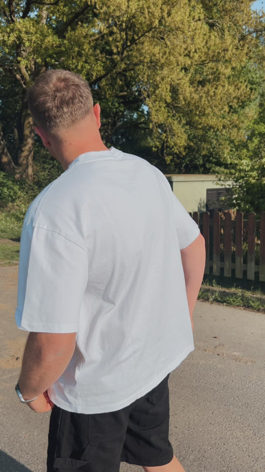 Shirt Weiß Osize